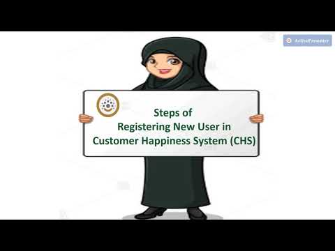 Register New User in CHS System