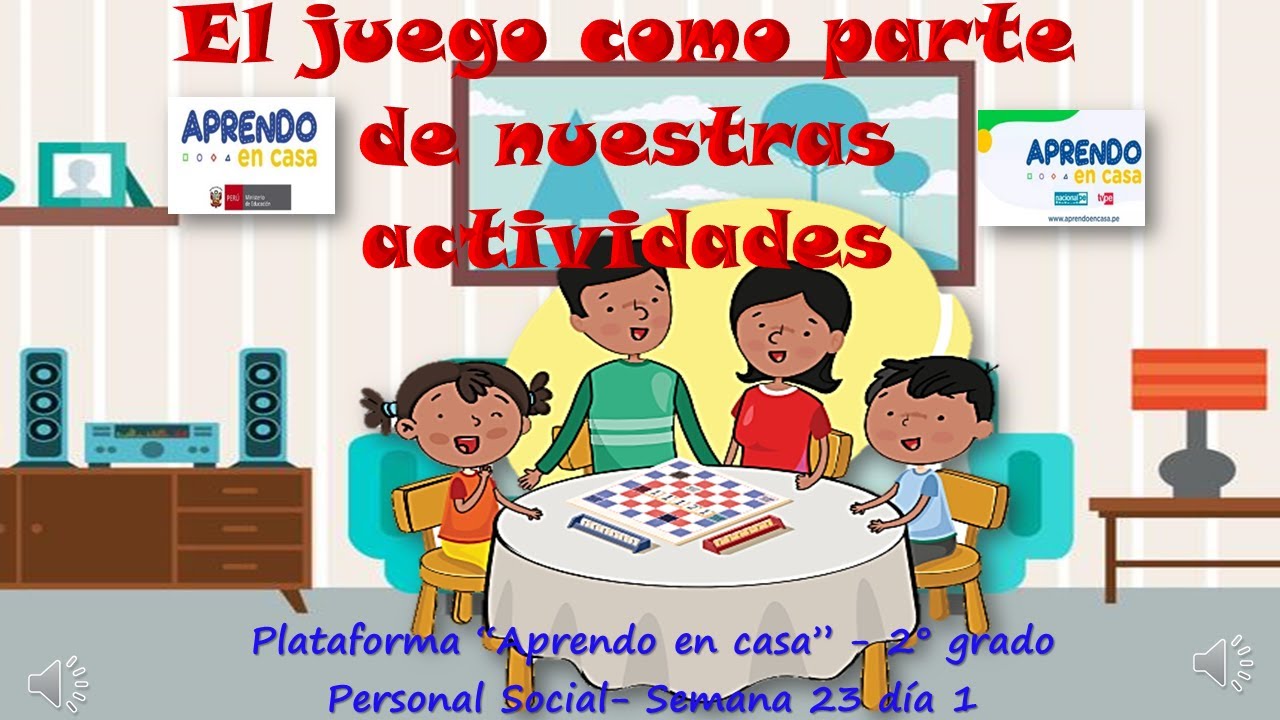 El juego como parte de nuestras actividades - segundo grado sesiones