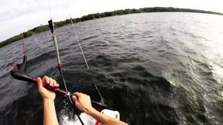Kiteboard 2015 Kempenfelt Bay - Drift Launch Fail