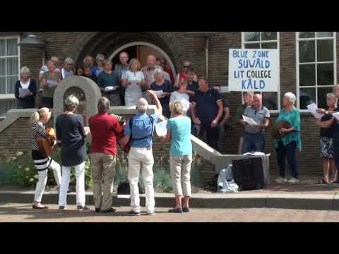Het Warren Lied als protest tegen woningbouw in de natuur De Warren