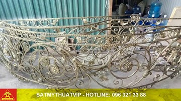 Xưởng thi công Cầu Thang - Lan Can - Ban công Sắt Nghệ Thuật