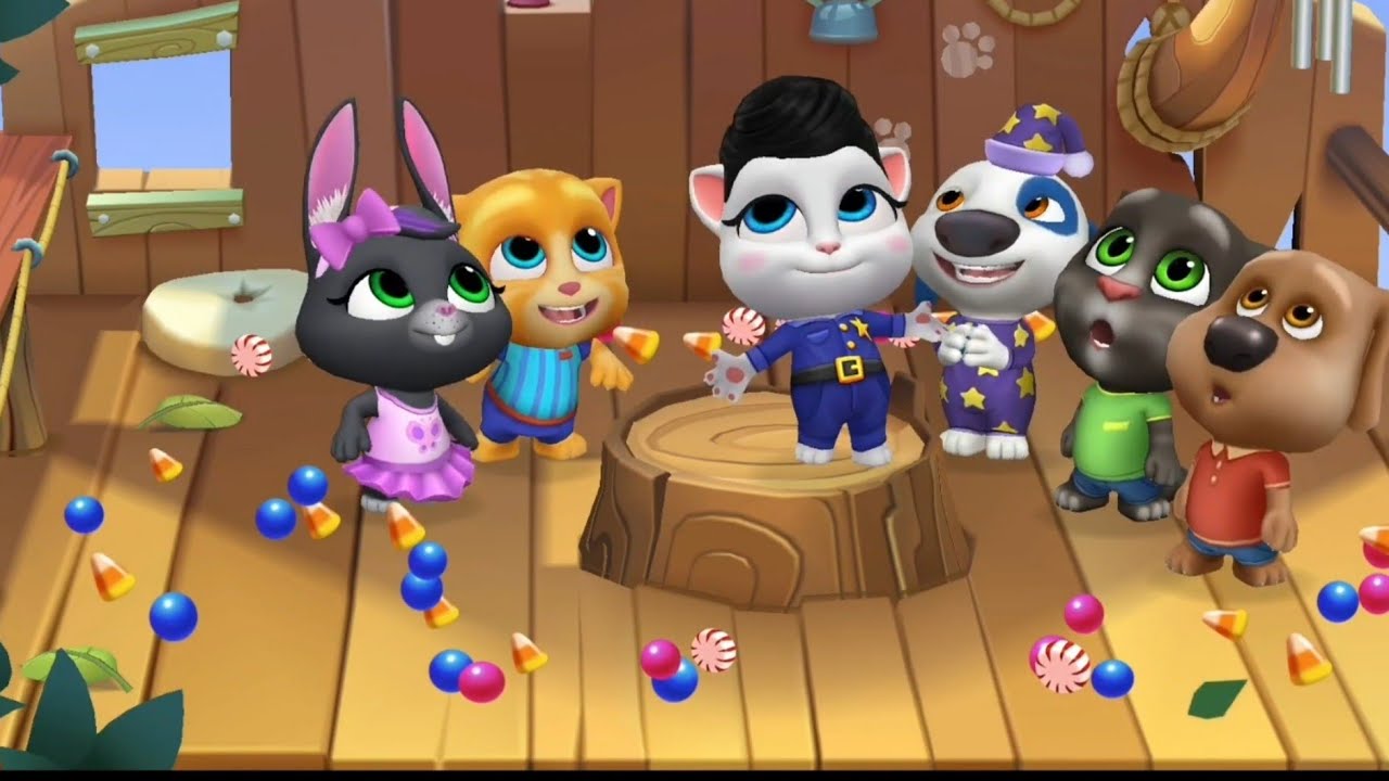 TREEHOUSE NEW UPDATE!!! MY TALKING TOM🐱 FRIENDS mon talking tom🐱 ami