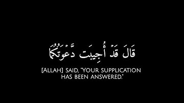 قال قد أجيبت دعوتكما🌱. القارئ عبدالرحمن مسعد 🌱 [ سورة يونس: 89]