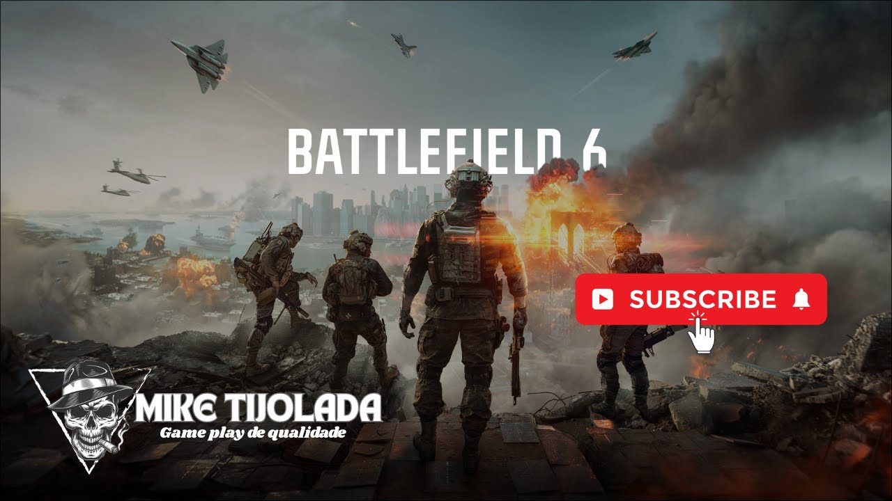 Battlefield 6 - O JOGO  BRABOOOO !! INÍCIO DA GAMEPLAY COM COMENTÁRIOS PTBR