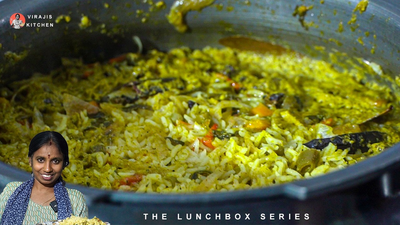 చిన్న పిల్లలు కూడా చాలా ఇష్టంగా తింటారు #VegetableRice || @VirajisKitchen Telugu