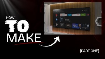 How to Model a Simple TV Setup in Blender (Part 1 – Modeling Only)
