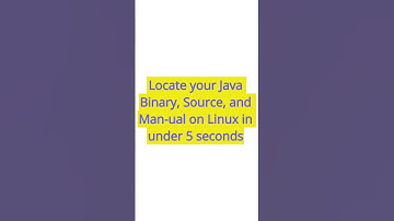 Navigating Java Source in Linux: whereis command tutorial #howtousewhereiscommandinlinux
