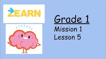 Zearn - Grade 1, Mission 1, Lesson 5