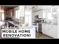 UNBELIEVABLE MOBILE HOME TRANSFORMATION! INDUSTRIAL FARMHOUSE REMODEL | Living Hope Renovations