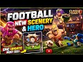 NEW Football Scenery &amp; Hero Full Review ⚽🔥 | Clash of Clans June 2026 Update Explained