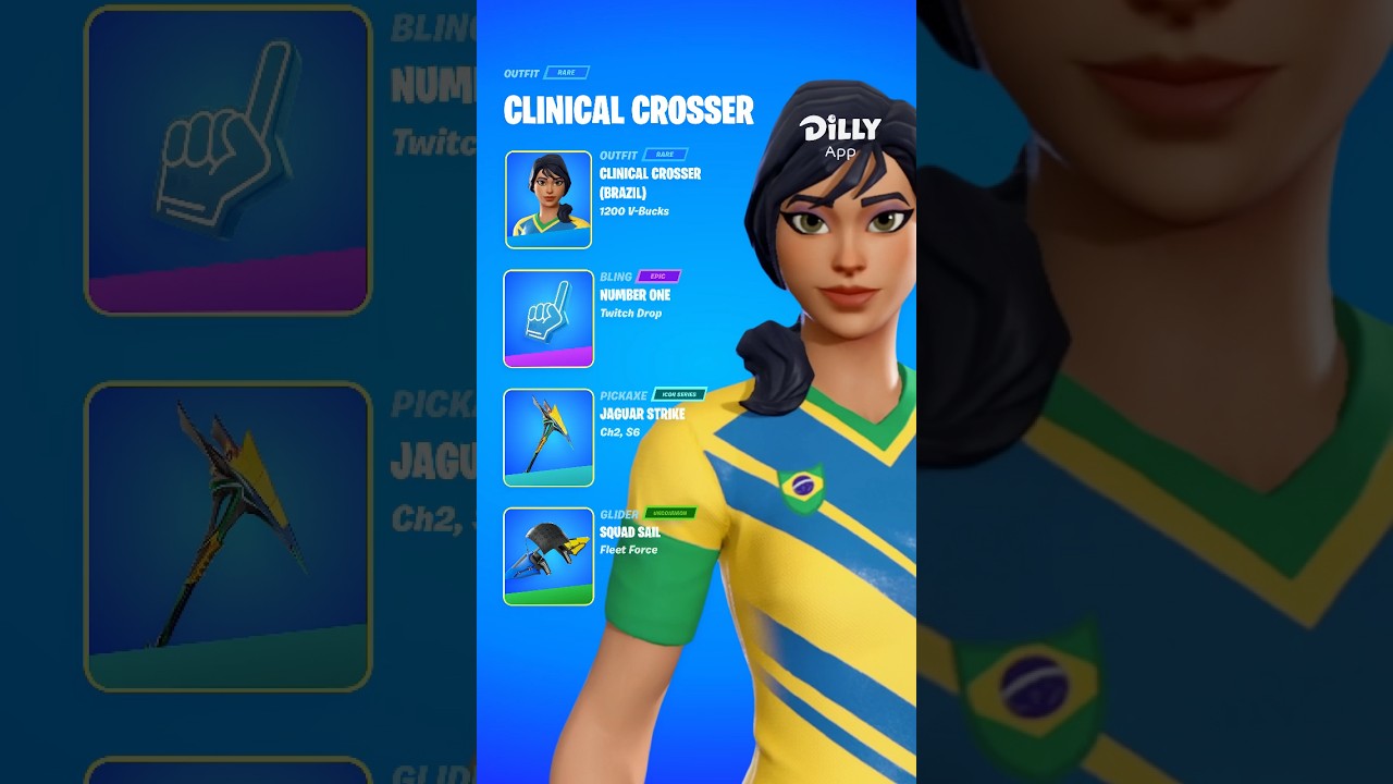 NEW - Fortnite “Clinical Crosser” Tryhard Skin Combos 🥵