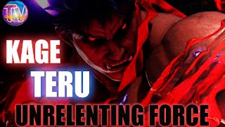 Teru  (Kage) unrelenting force ➤ *Street Fighter V Champion Edition*   SFV CE