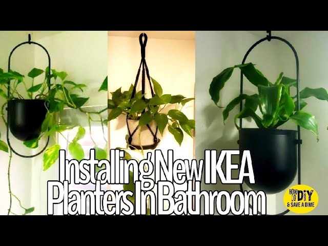 Ikea Modern Planter Installation