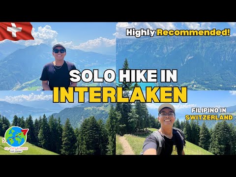🇨🇭 Solo DIY HIKE in INTERLAKEN Switzerland | FREE Things To Do in SWITZERLAND!