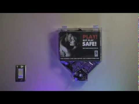 Stand For Condom Dispenser Small