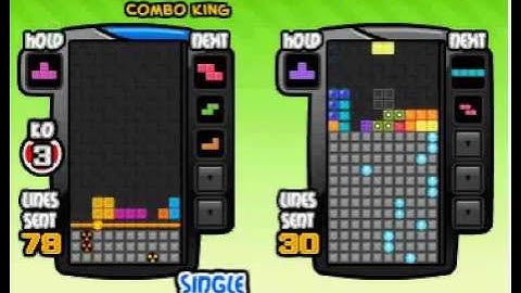 The Journey to Rank 100 in Tetris Battle #20- Combo Connoisseur