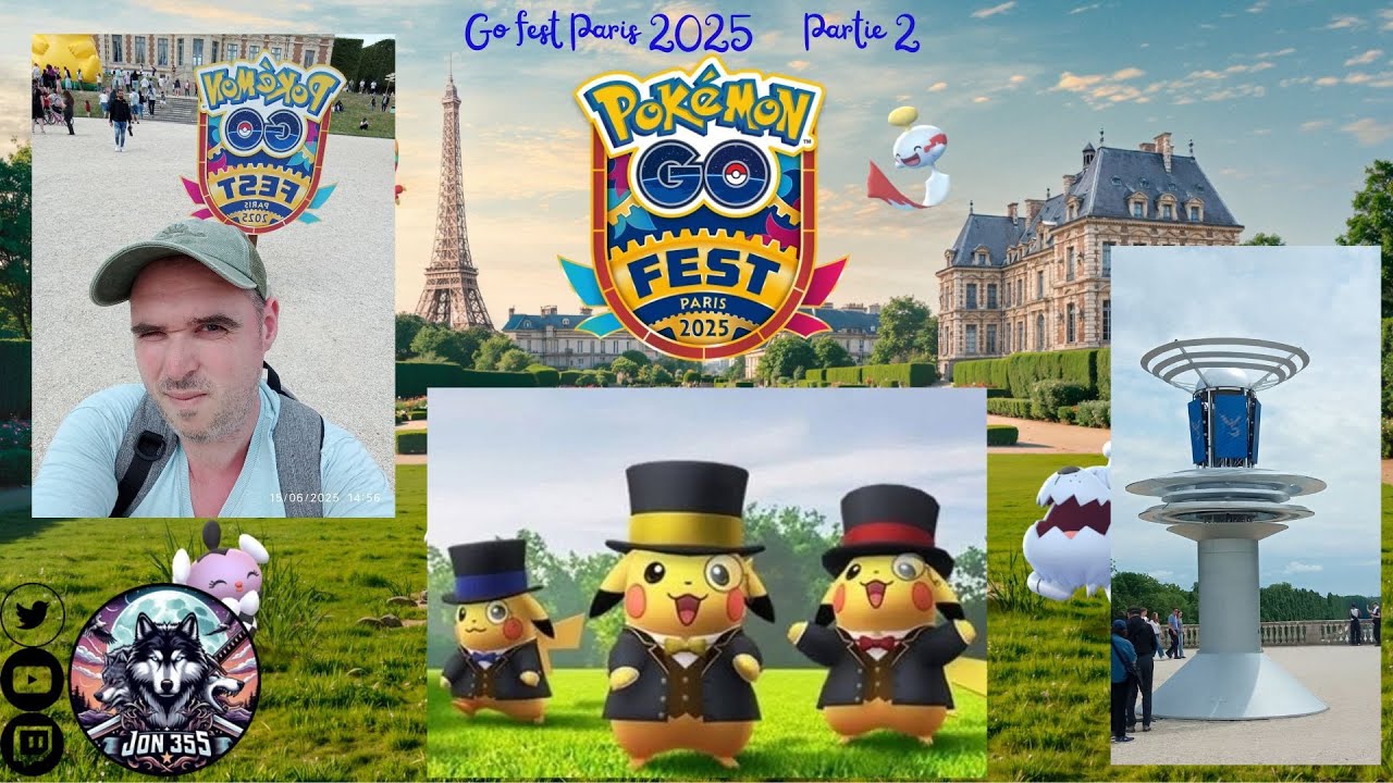 🔴Vblog Partie 2 : GO Fest Paris : la suite de mon aventure Pokémon🔥