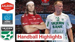 Aalborg Håndbold - Skjern Håndbold Handball Highlights Playoffs Håndboldligaen 2024