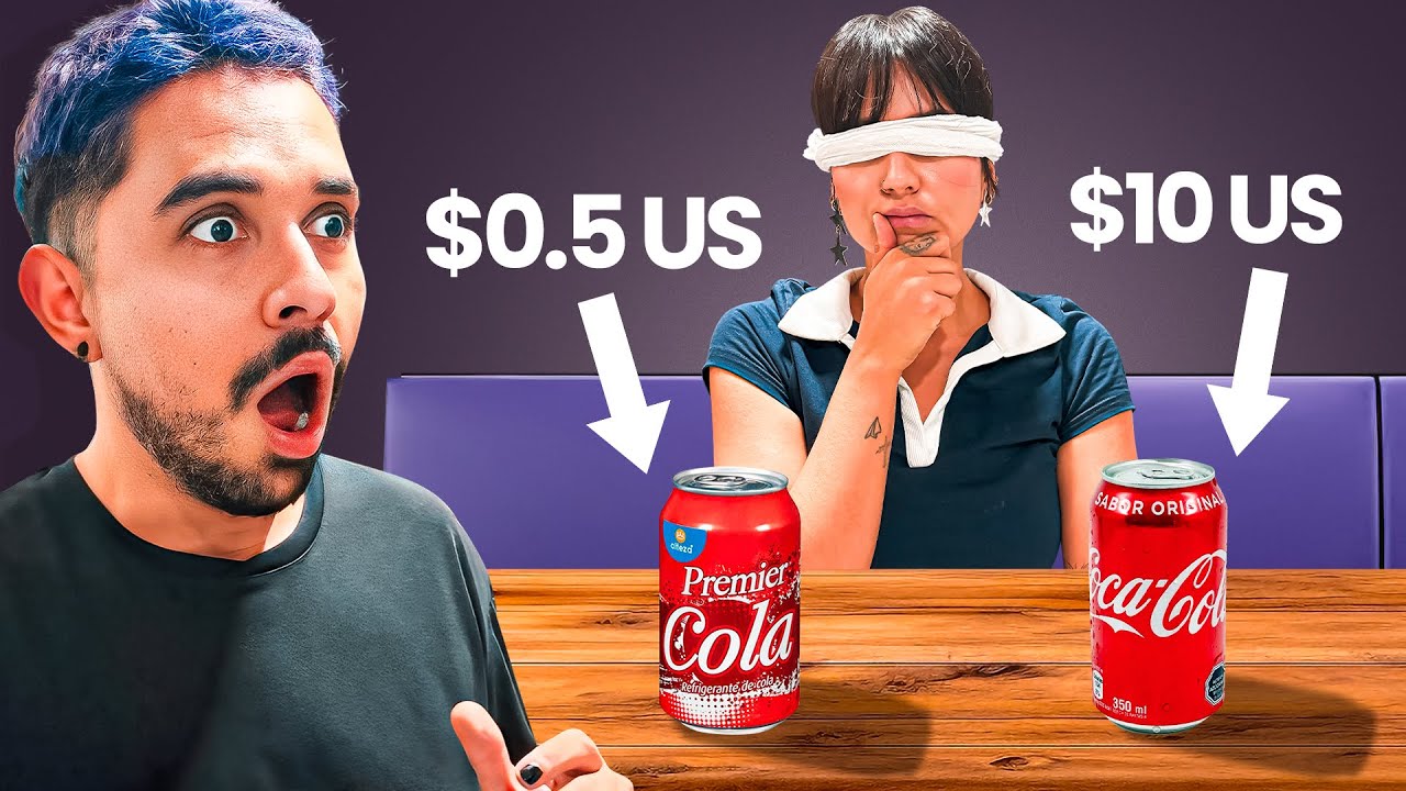 MI ESPOSA ADIVINA LA COMIDA BARATA VS. CARA