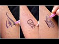 Tattoo for girls || best skull tattoo || trishul tattoo || butterfly 🦋 tattoo ideas