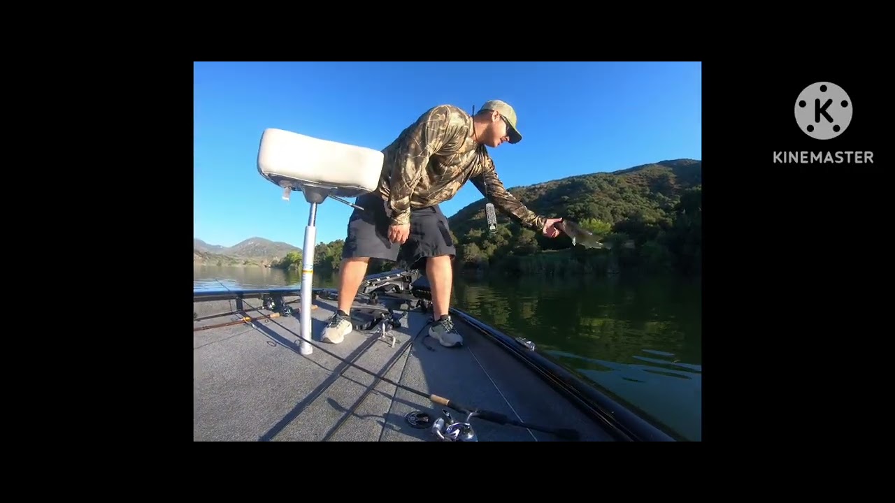 Summer time bass fishing