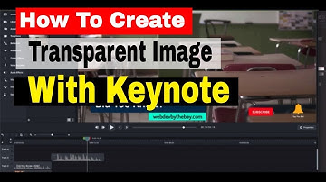 How-To Create A Transparent Image with Keynote