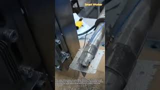 Automated Wire Winding Machine Process #worker #process #machinery #engineering #factory