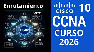 Curso cisco CCNA v8 - Enrutamiento EIGRP (P2) Configuración