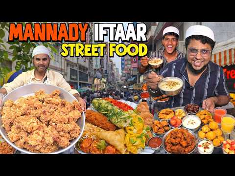 மலையாய் குவிந்திருக்கும் Mannady Iftar Street Foods 2026 🔥| Pakoda Boyz | Tamil Food Review