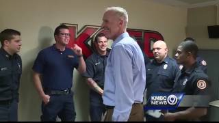 Marathoner who suffered heart attack gives heartfelt thanks to EMTs