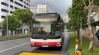 SMRT Buses MAN NL323F A22 (Batch 2) SMB1342S on Service 972