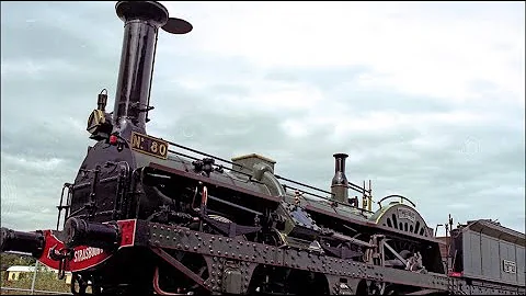 Crampton type Locomotive