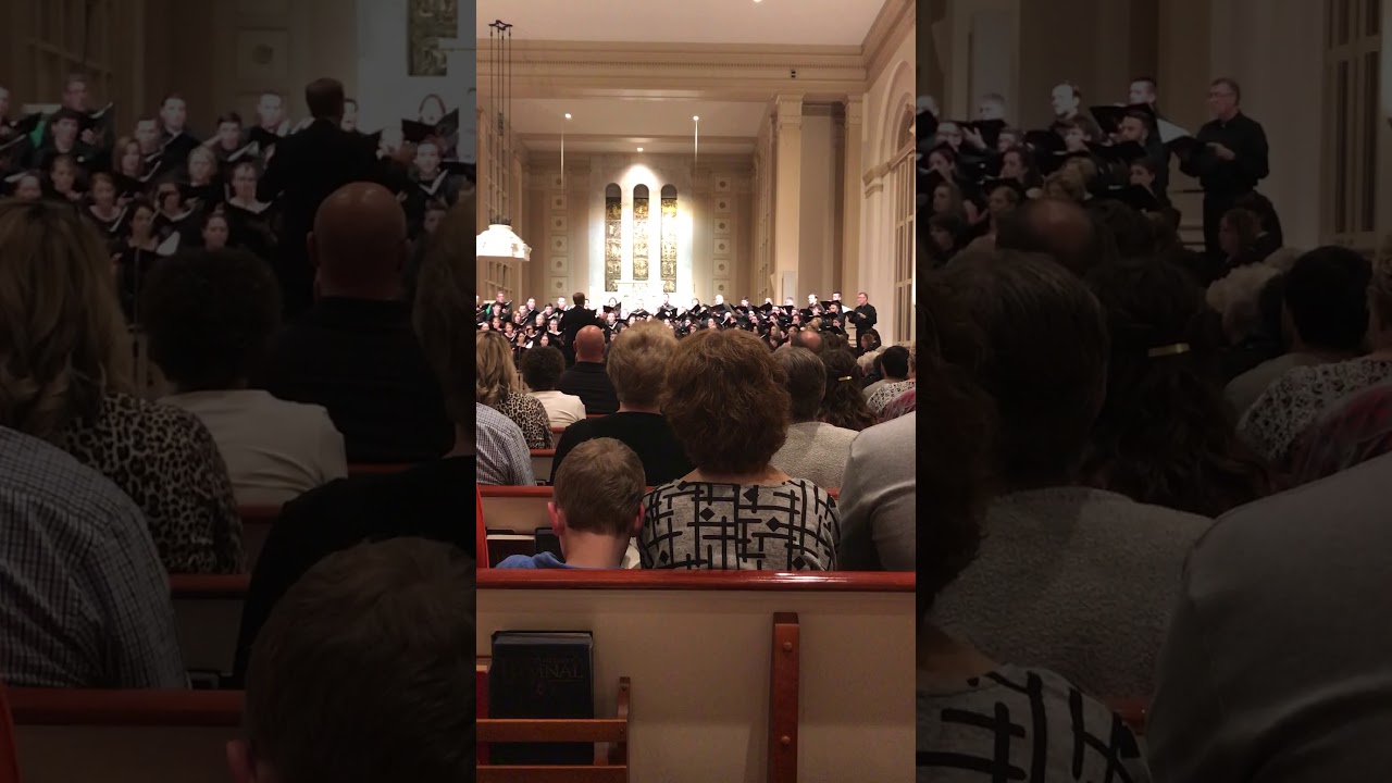 ETSU Alumni Chorale under Dr. Jenrette, I'm Going to Sing...", Moses Hogan