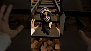 Save Gugu Gaga from Train First Person CHALLENGE part 3 #ytshorts #gmod