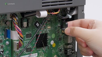 MX532/MX632/XM3350—Installing the Intelligent Storage Drive