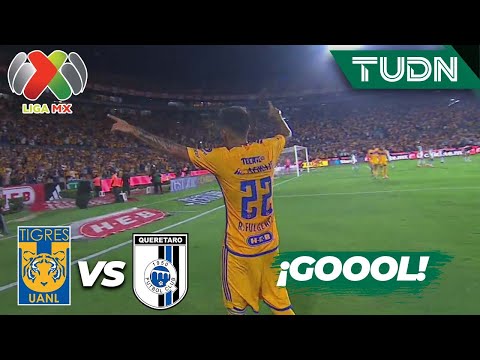 ¡DOBLETE! Fulgencio NO perdona a los Gallos | Tigres 2-0 Querétaro | AP2023-J7 | Liga Mx | TUDN