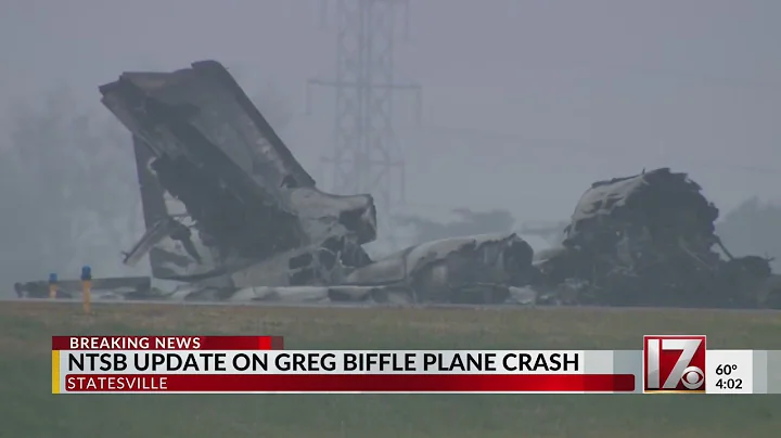 NTSB update on Greg Biffle plane crash