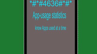 code za kujua app gani ndani ya simu yako imetumika saa ngapi na siku gani screenshot 2