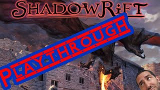 Shadowrift Board Game Playthrough (solo)