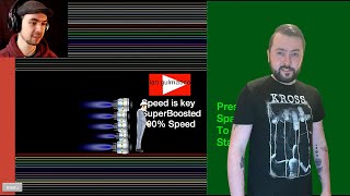 SUPER SPEED STEVE | Happy Wheels - Part 70 REACTION