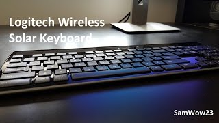 Logitech Solar Wireless Keyboard (k750r)