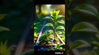 Turtle Saves The Coconut Tree