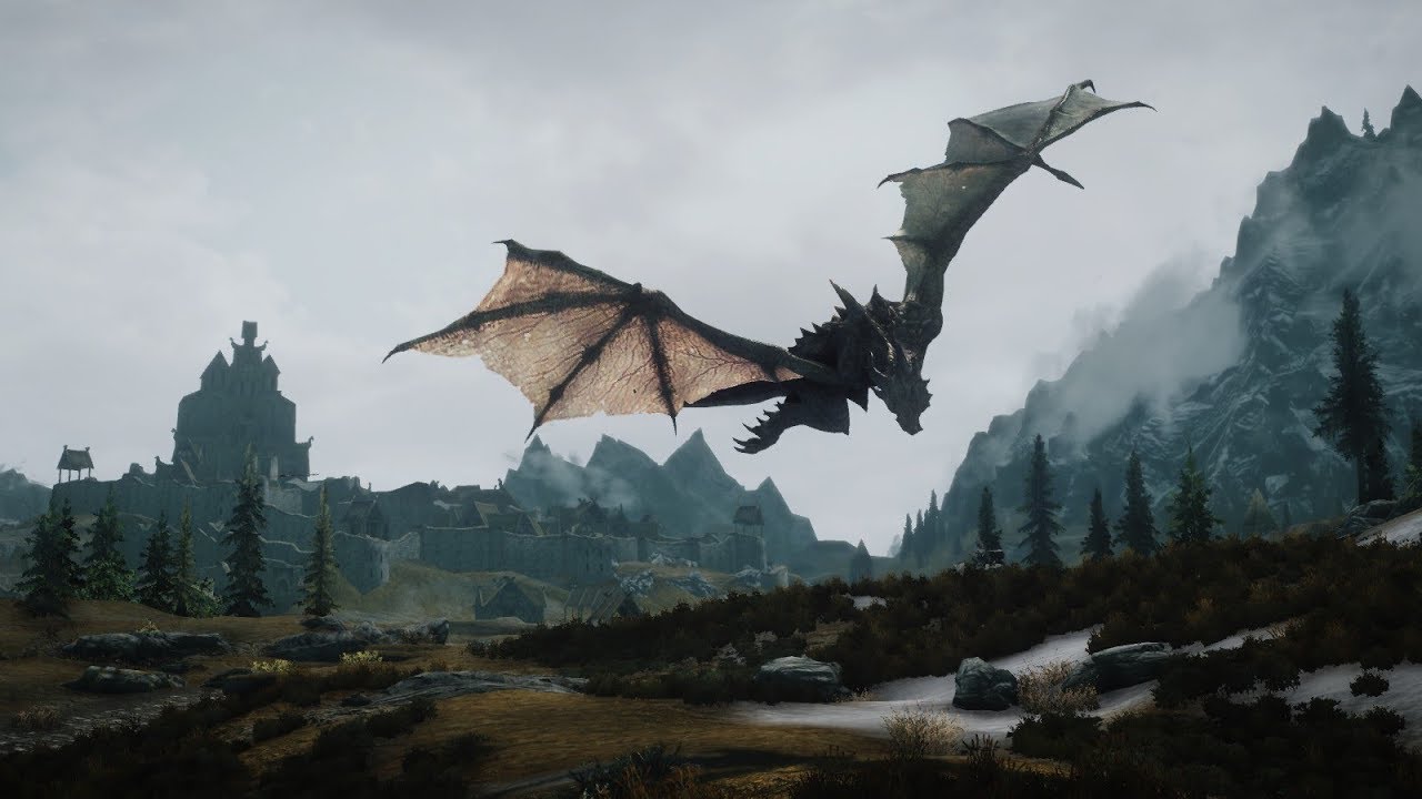 Skyrim Where to find Dragon 4 YouTube