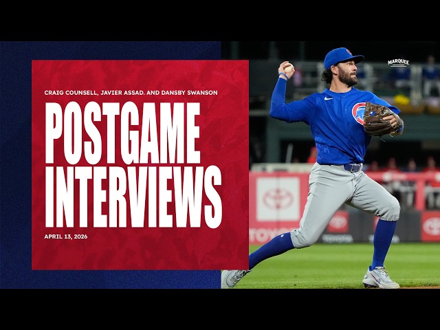 POSTGAME INTERVIEW: Counsell, Assad and Swanson | Cubs Locker Room