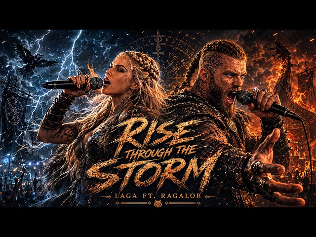 Laga ft. Ragalor - RISE THROUGH THE STORM ⚔️🔥| Epic Viking Rap | Viking Song 🔥
