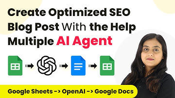 How to Create Optimized SEO Blog Post With the Help Multiple AI Agent
