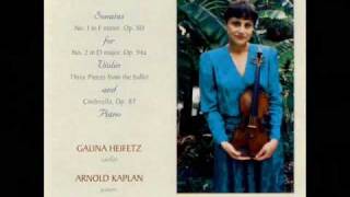 08. Prokofiev - Sonata No. 1 in F minor for Violin and Piano, Op. 80 - Andante assai