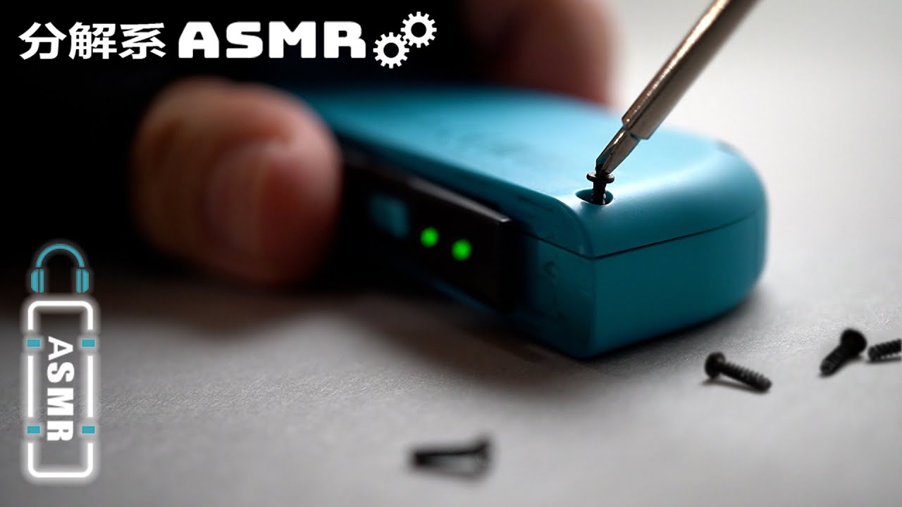 【分解系ASMR】switchのジョイコンを分解したり/コントローラー触ったりする音/早送りASMRの実験