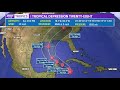 Saturday 6pm tropics update: Tropical Depression 28