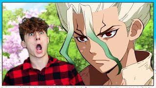 DR. STONE LOOKS AMAZING Reacting To Dr. Stone「AMV」- Grateful